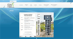 Desktop Screenshot of four38.fr